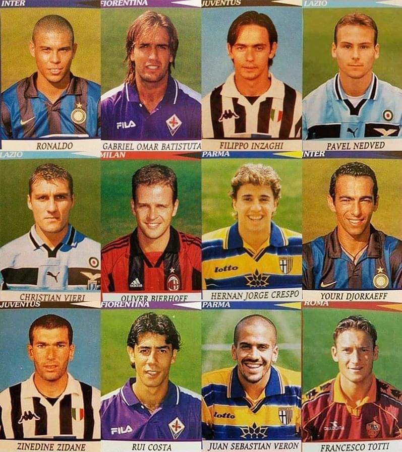 SerieA_Lawas's tweet photo. Adakah pemain favorit kalian di foto ini? https://t.co/aDV35tK08c