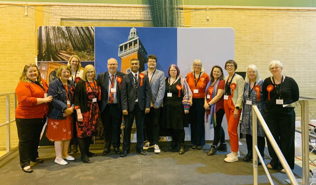 Charnwood Labour Councillors (@cbclabourcllrs) on Twitter photo We are very pleased to announce that a minority Labour administration led by <a href="/jewelmiah/">Cllr Jewel Miah</a> is set to take power in Charnwood with support from the Green Party.
We look forward to making Charnwood a greener, more equal, and sustainable community. We are very pleased to announce that a minority Labour administration led by <a href="/jewelmiah/">Cllr Jewel Miah</a> is set to take power in Charnwood with support from the Green Party.
We look forward to making Charnwood a greener, more equal, and sustainable community.
