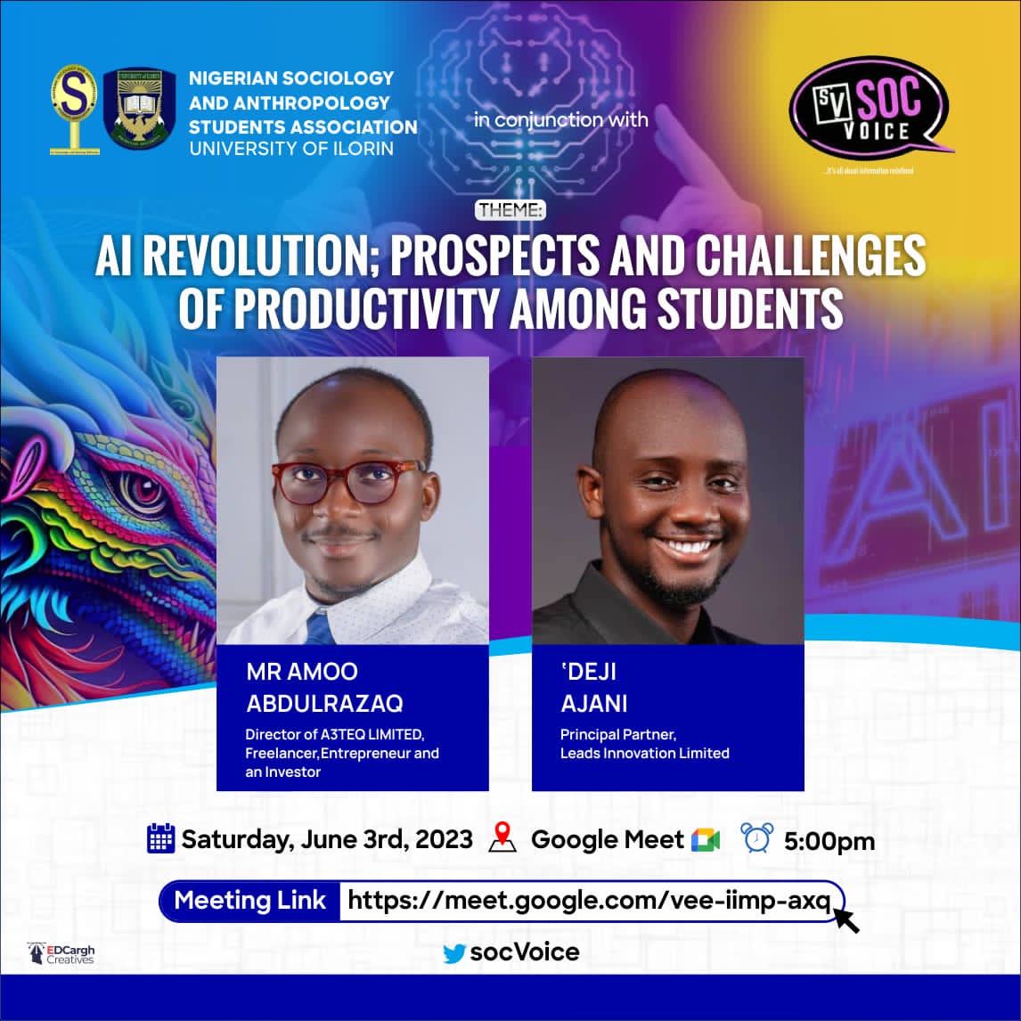meet.google.com/vee-iimp-axq

Kindly save the date and join us with that link. It promises to be knowledge filled.