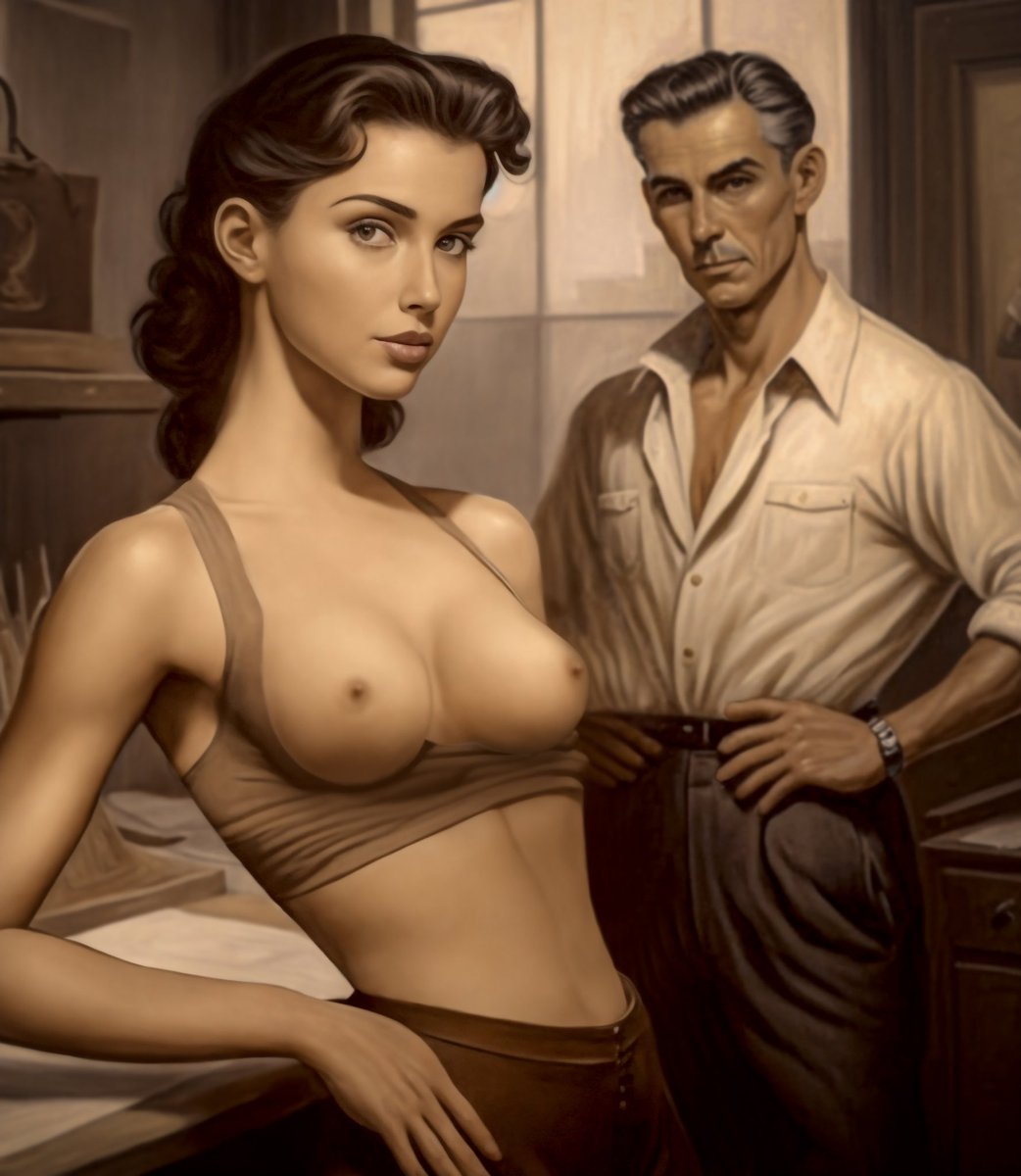 Erotic Retro Art tweet media