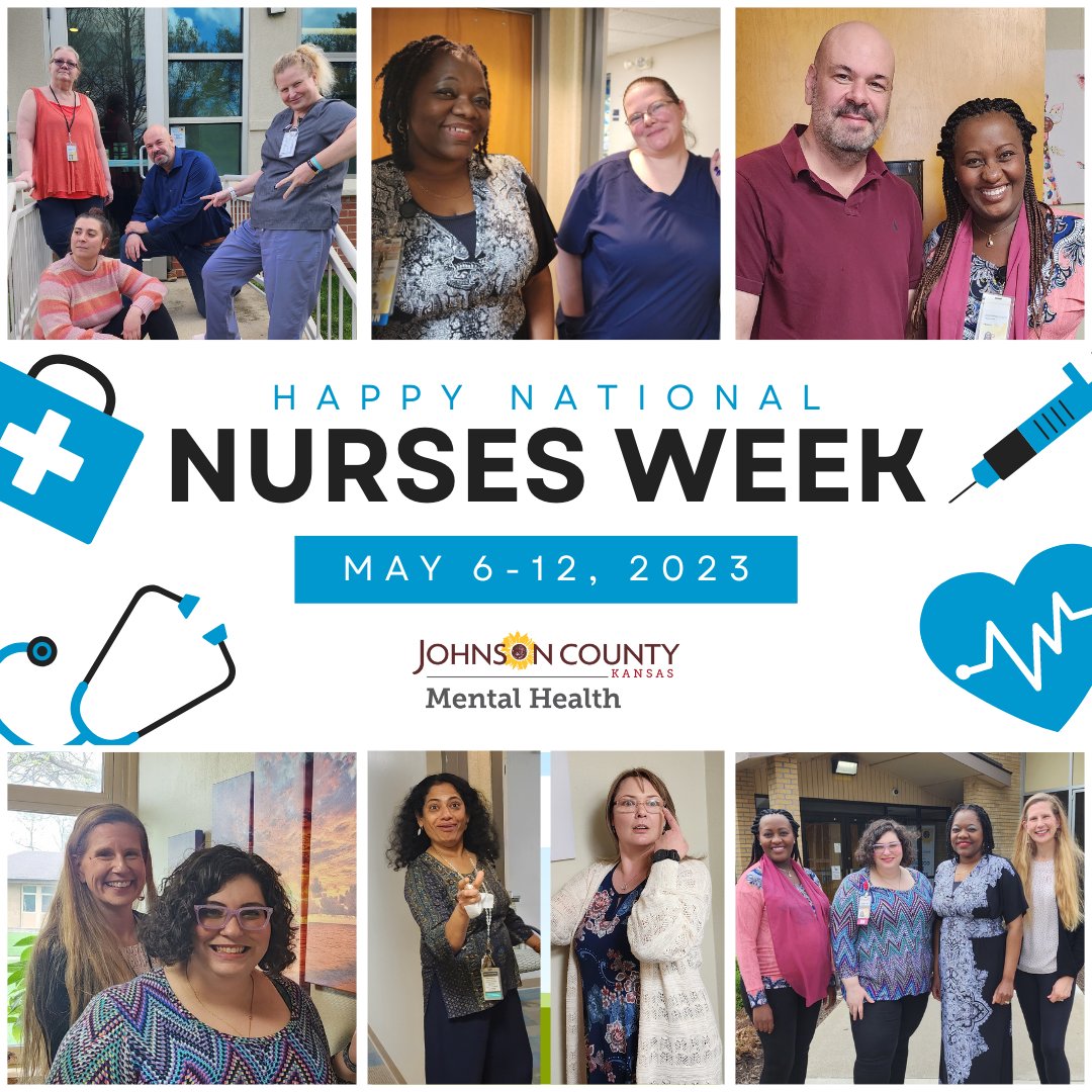 Happy National Nurses Week! We would like to send a special thank you to our nurses in addition to celebrating and recognizing the incredible work of all nurses. We appreciate you!

#ThankYouNurses #NationalNursesWeek #MHAM2023 #MentalHealthAwarenessMonth