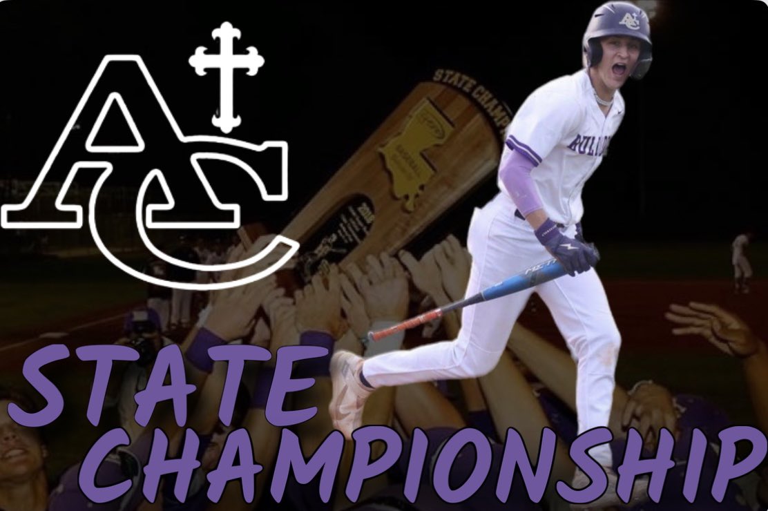 GAMEDAY 

Bulldogs are back in Sulphur for the State Championship game vs Ouachita Christian. First pitch is set for 2:00pm. #ace