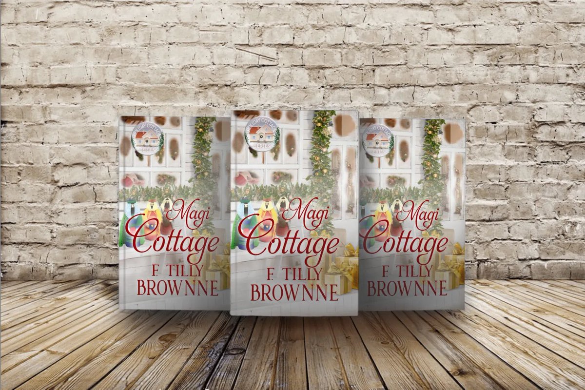 Magi Cottage in the #HolidayCottage series , by F. Tilly Brownne. #KindleEbook #KU Get it now: buff.ly/3dzc3nX  #NOVELLA #ChristmasRomance #ebook #ChristianFiction #IARTG
