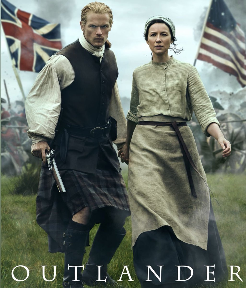 An English lass and a Scot to his core,
Arrived in the Colonies for a life of more.
Mated for life,
The Scot & his wife,
Are once again going off to war.

#NationalLimerickDay #Season7 #Outlander