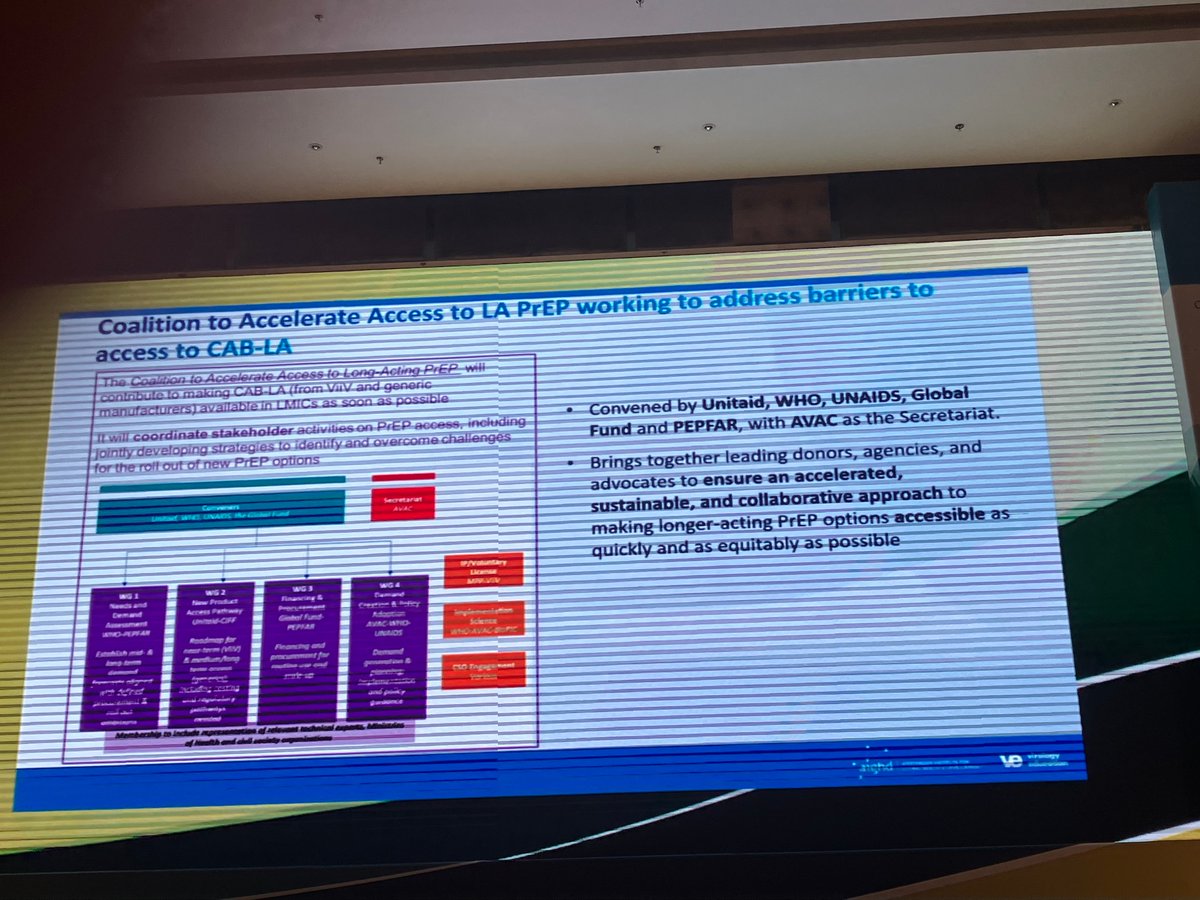 HIVpxresearch's tweet photo. Incredible final day at @INTERESTconf! @TiwaBraimoh of @MedsPatentPool highlighted the role licensing in ensuring and accelerating equitable access to injectable CAB for #PrEP. We must build on lessons learned from over 10 years of oral PrEP. #INTERESTConf https://t.co/C7gwgDg2fs