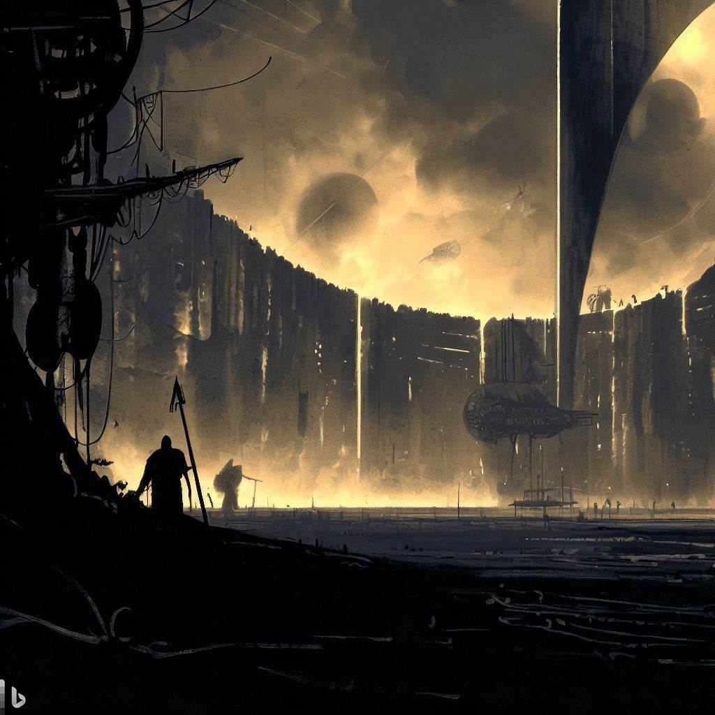 "Muchos y extraños son los universos que se amontonan como burbujas en la espuma sobre el Río del Tiempo"
.
El muro de oscuridad. Arthur C. Clarke. 1949.
.
Un cuento a la semana
.
#muro #cuento #viernes #friday #wall #libro #cienciaficcion #scifi #relato #ia #bing #night #stories