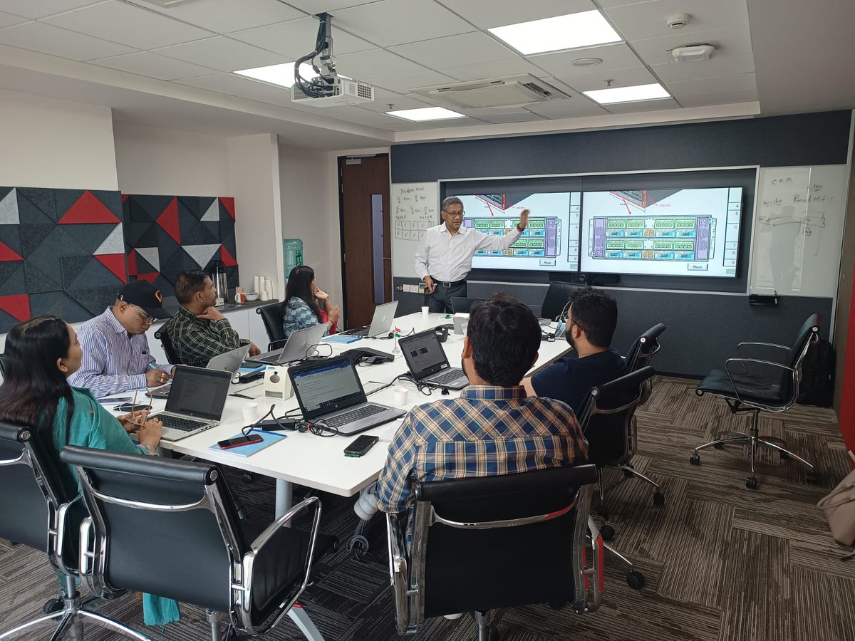 LearnHitachi's tweet photo. Excited to share pictures of the first Instructor-led Training conducted in Bangalore HV Office after a gap of 3 and half years! 👏 Looking forward for many more. #LearnHitachi #training #bangalore https://t.co/Rv154SQOSo