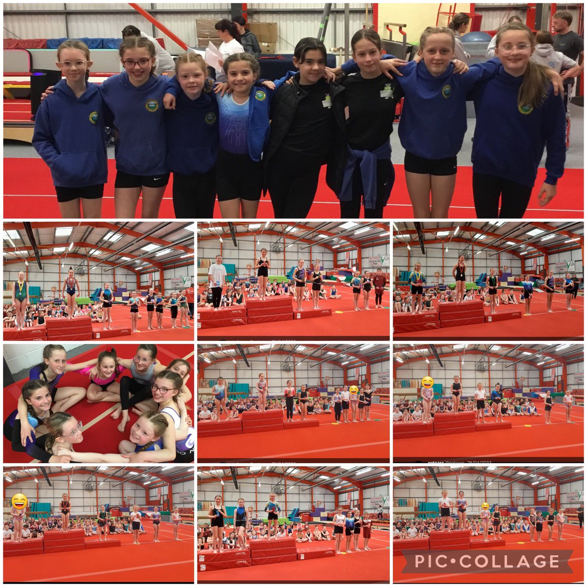 CrynalltPrimary's tweet photo. Our fantastic Crynallt gymnastics team were outstanding in the @nptpass schools Gymnastics competition placing on all 3 apparatus bring home lots of individual ribbons and several over all places, 🤸♂️🤸🏽🤸♀️@NeathAfanGym #CrypCapableAmbitious #CrypHealthyConfident https://t.co/qdAJqCgFr8