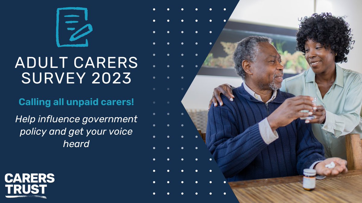Do you care, unpaid, for a family member, friend or partner? If so, we would love to hear from you! Get your voice heard and fill in our annual adult #UnpaidCarer survey to help us better understand what support you need to help you in your caring role. bit.ly/3MdETsl
