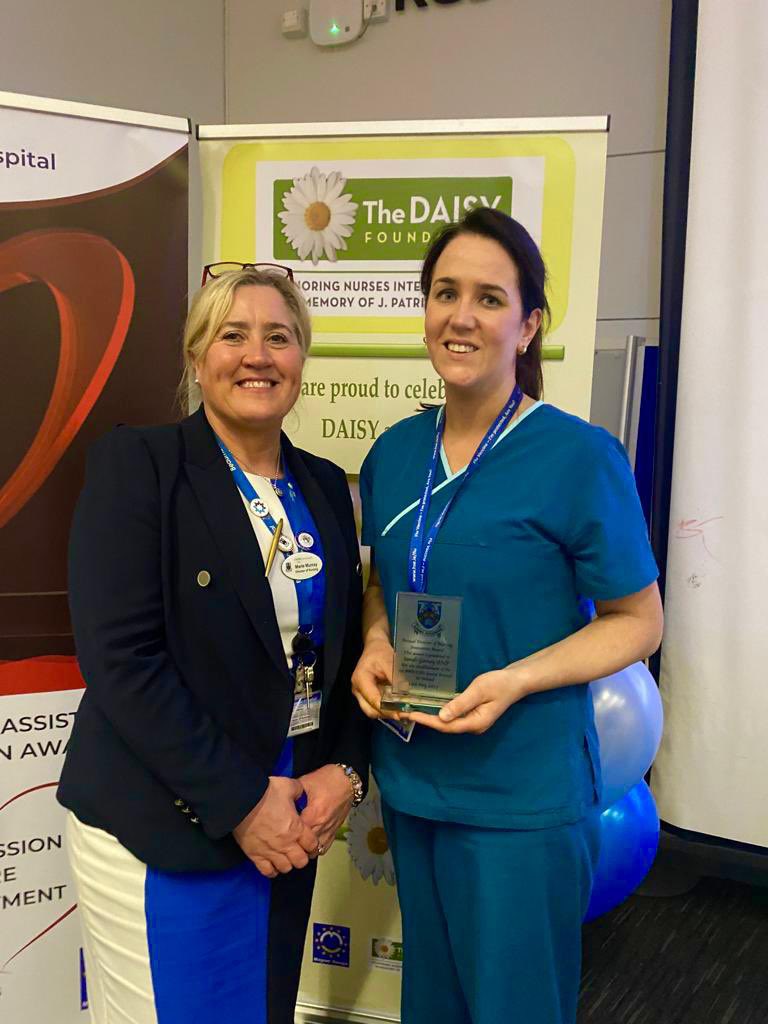 mariefmurray's tweet photo. @stmgarvey  deserving recipient of the Annual Director of Nursing  Innovation Award @Beaumont_Dublin .
Sarah came up with the idea 2 years ago to start ANP/ CNS nursing grand rounds and it is such a fantastic success  that other hospitals have now replicated. Fantastic role model https://t.co/P8lLIcVHAi