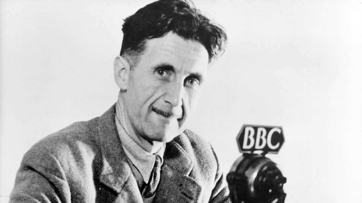 SeeCathedrals's tweet photo. “If you simplify your English, you are freed from the worst follies of orthodoxy.

Political language is designed to make lies sound truthful and murder respectable, and to give an appearance of solidity to pure wind.”

— George Orwell, 1946 https://t.co/4rSmWB3jtG