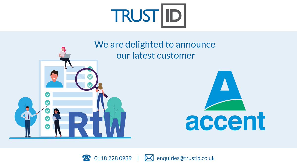 TrustID_UK's tweet photo. 🎉 Happy Friday! 🎉

To celebrate, we are pleased to announce we will be helping @AccentHousing with their #RightToWork checks. We are looking forward to working with them!

#TGIF #Cloud #RTW #Partnership #IdentitydocumentExperts https://t.co/OGUKAaPoPn