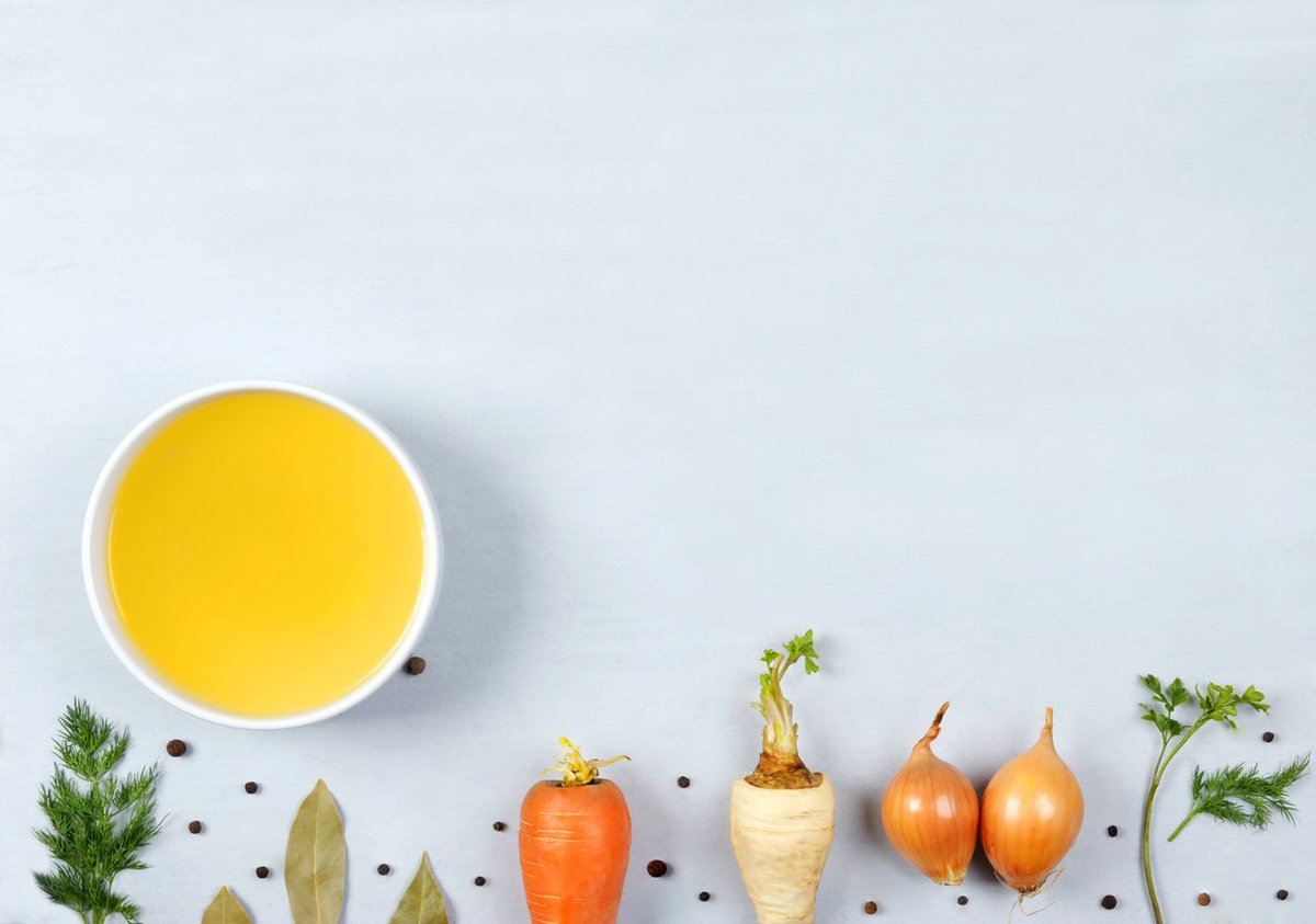 Vegetable stock is the flavorful liquid made from simmering vegetables and other aromatic ingredients in water. This liquid can then be used to build the base for and enhance the flavor of soups, sauces, risottos and any other dish you see fit.

tablematters.com/how-to-make-ve…