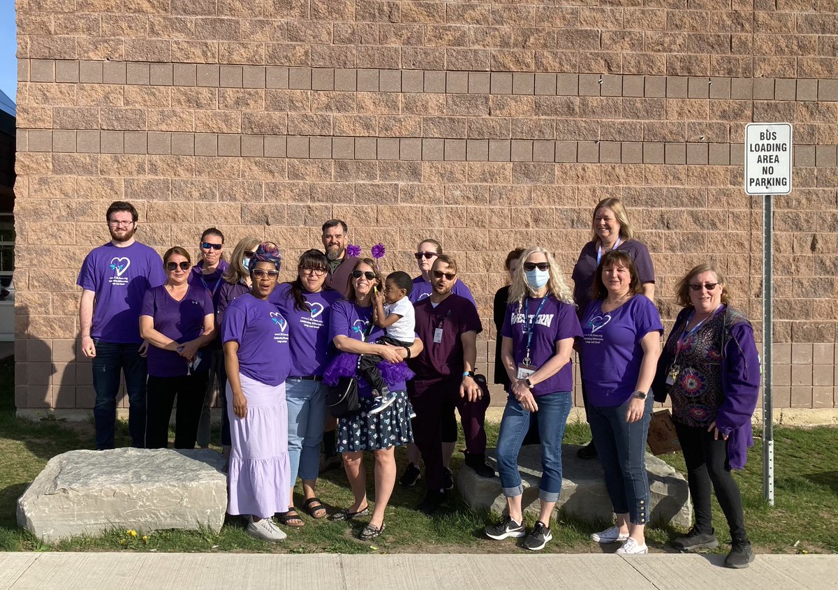 LibWhd's tweet photo. Today @WHDayES we are creating awareness for Cornelia de Lange Syndrome and wearing our purple for a team Elijah! It is so wonderful to our our school community all dressed in purple today. #cdlsawareness @CdLSFoundation
@SCDSB_Schools https://t.co/Kxg9zErgHp