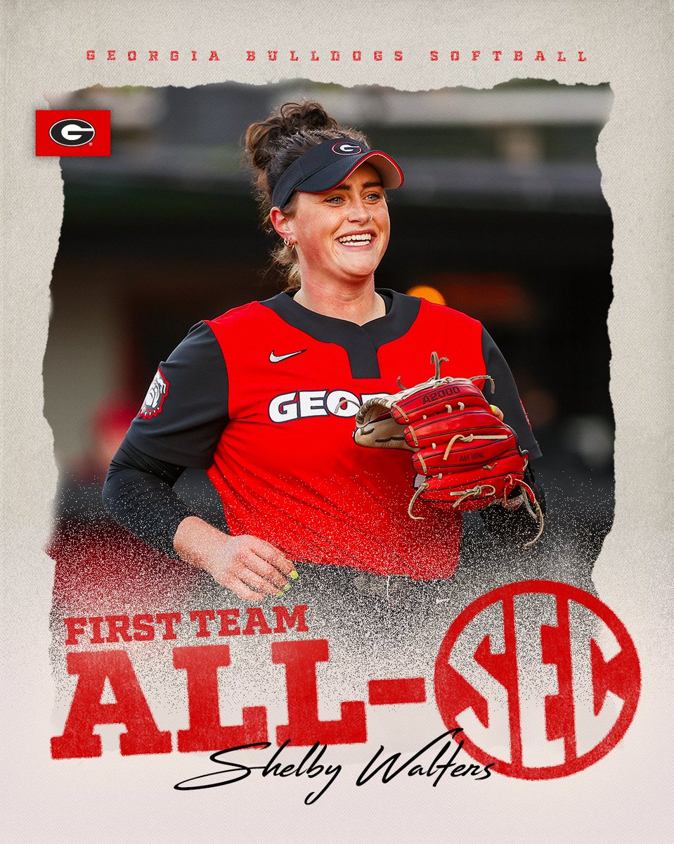 UGASoftball's tweet photo. 🥇 @Shelbo0824, First Team All-SEC 🥎

📰 https://t.co/FHK9MHrj3H

#Team27 | #GoDawgs https://t.co/oGaOcEn7iy