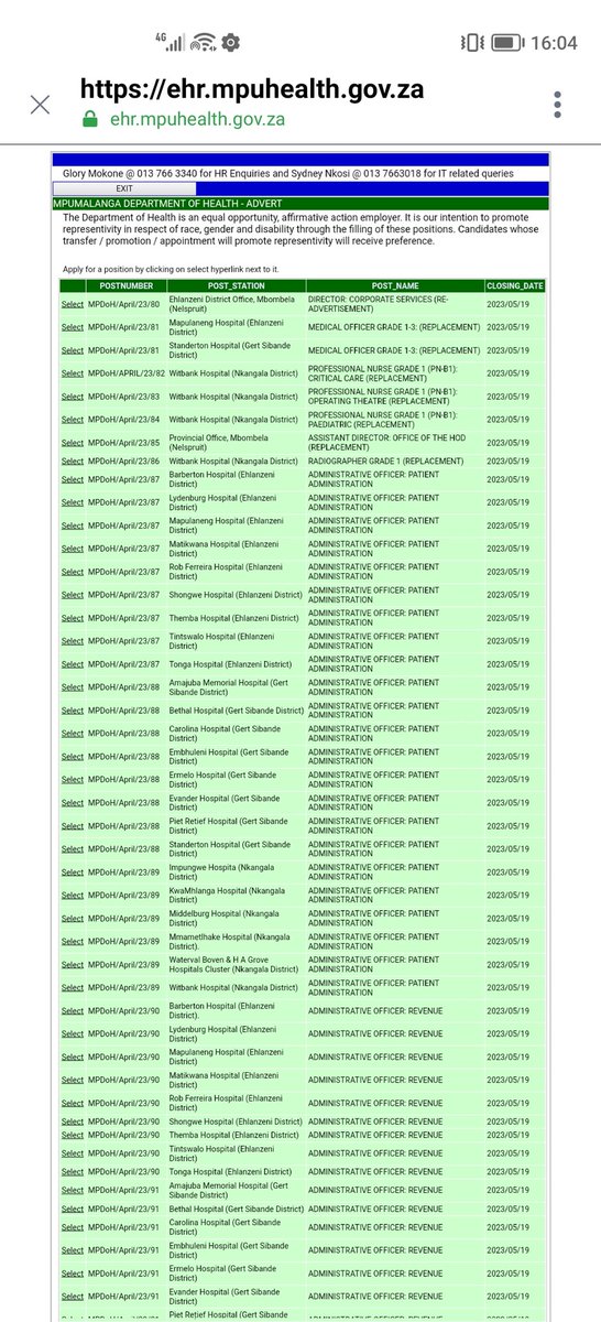 RMakukuli's tweet photo. Mpumalanga Department of Health Vacancies 

Link: 
https://t.co/yJ6iLl3m0O https://t.co/sslxiMn7sa