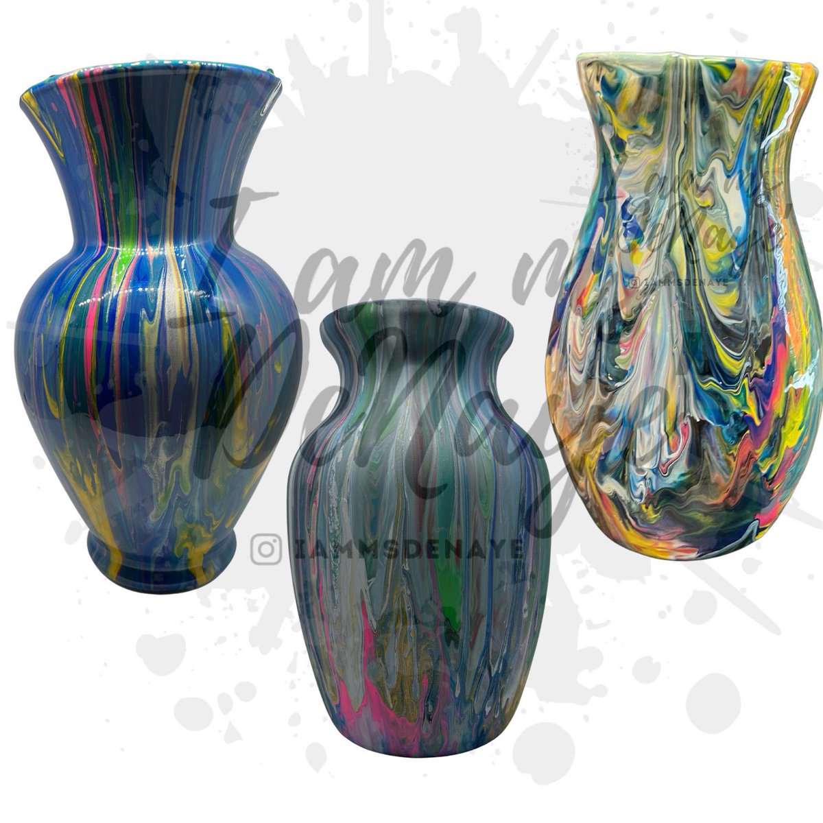 Iammsdenaye's tweet photo. One of the great things about painted glassware is the endless possibilities for customization. https://t.co/zrnahXjfLx