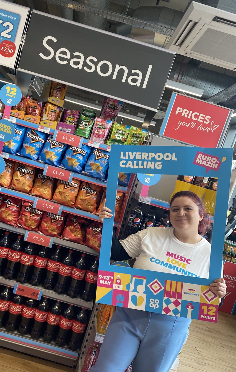 Having a great time working with my Liverpool colleagues for the Eurovision final weekend! 🎉