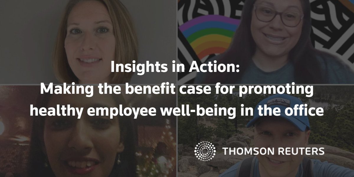 Promoting good #EmployeeWellBeing in the workplace can carry benefits across the enterprise, including to the company's business strategy. ow.ly/C1OL50OkqeX

#ESG #DEI #InsightsInAction #Talent #TRInstitute