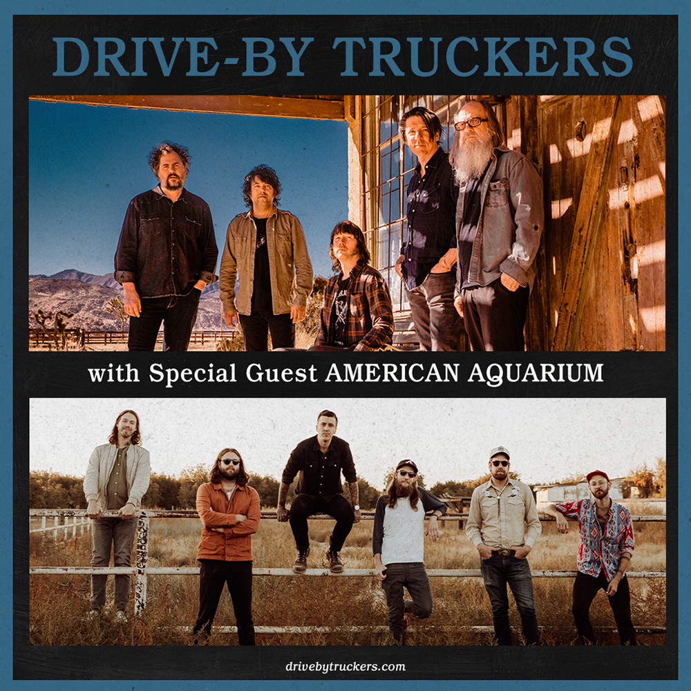 ‼ ON SALE NOW ‼ Drive-By Truckers Truckers with special guests American Aquarium at The Palace Theatre on Sunday, Sept. 24, 2023! 🎟 SAVE YOUR SEATS: thepalacetheatre.org/events/drive-b…