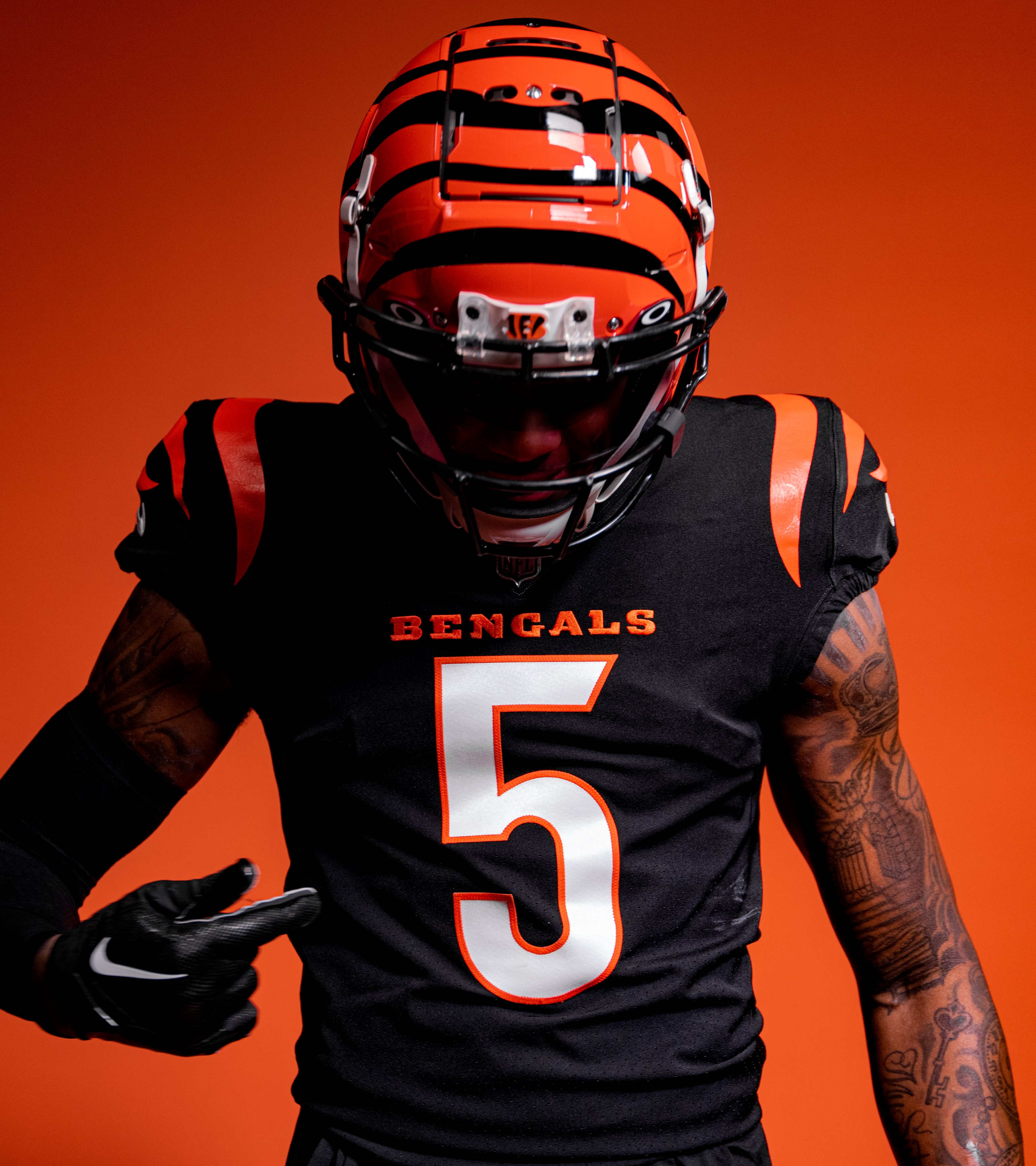 Bengals blackout sales jersey