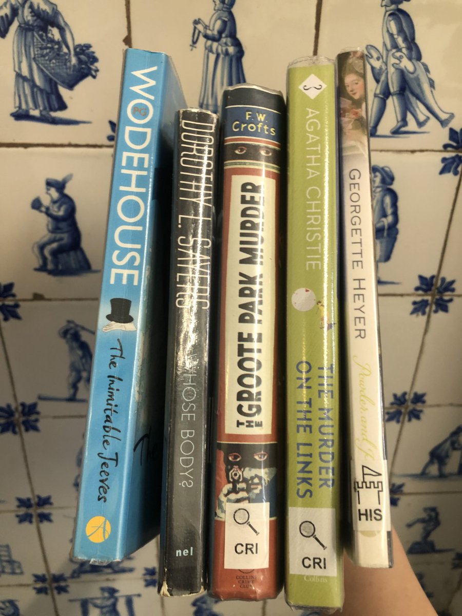 RichmondLibs's tweet image. Can you believe that 100 years ago, all of these books were published? Such is the power of a good book that their popularity still endures today!

#100YearsAgo #Libraries #Reading #PgWodehouse #DorothyLsayers #FreemanWillsCrofts #AgathaChristie #GeorgetteHeyer
