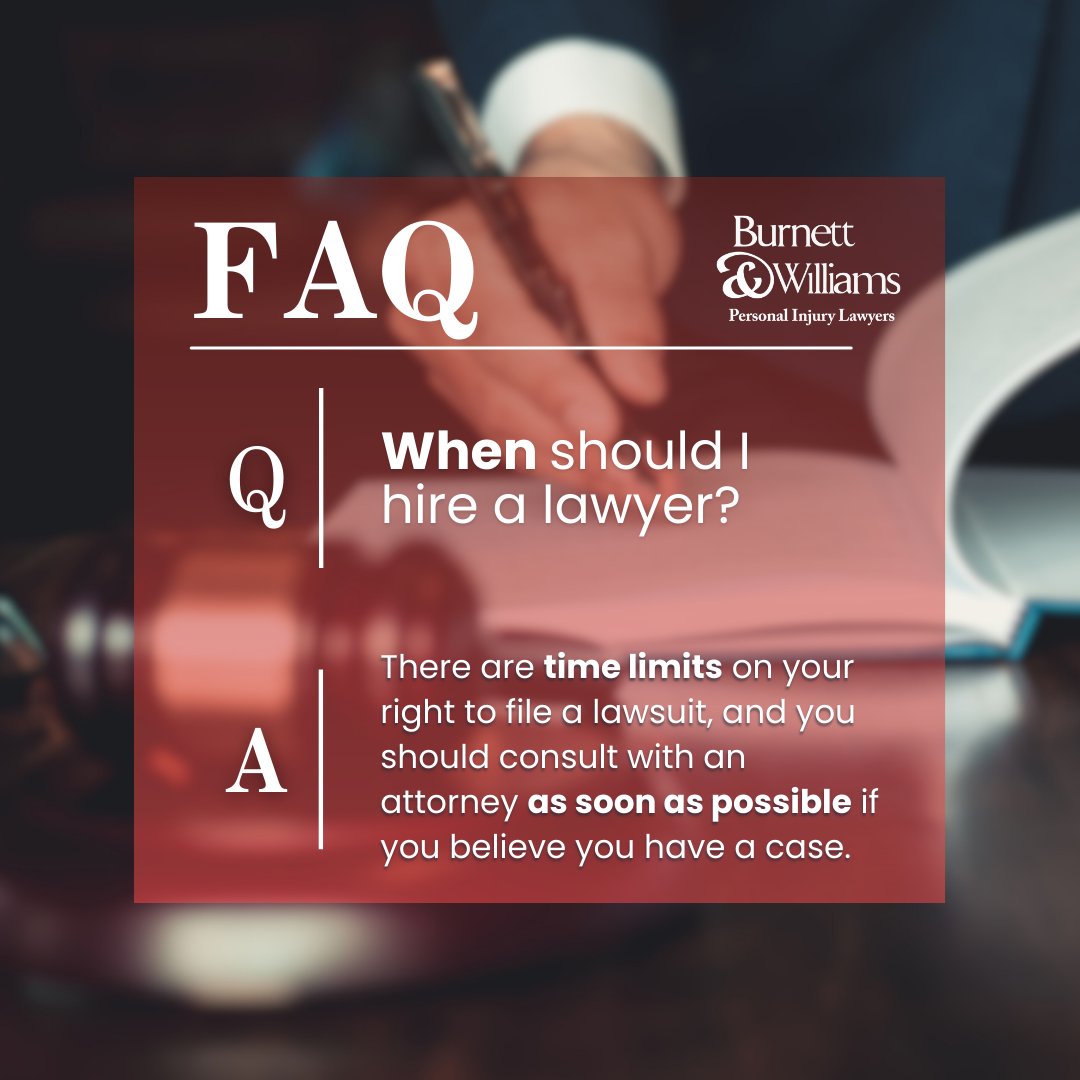 If you have been unsuccessful trying to resolve the case on your own, a free consultation with an attorney may be helpful. Visit bit.ly/3m7VBz5 to contact us for your legal needs! #BurnettWilliams #PersonalInjuryLawyers #VirginiaLawFirms #AccidentAttorneys #InjuryLaw