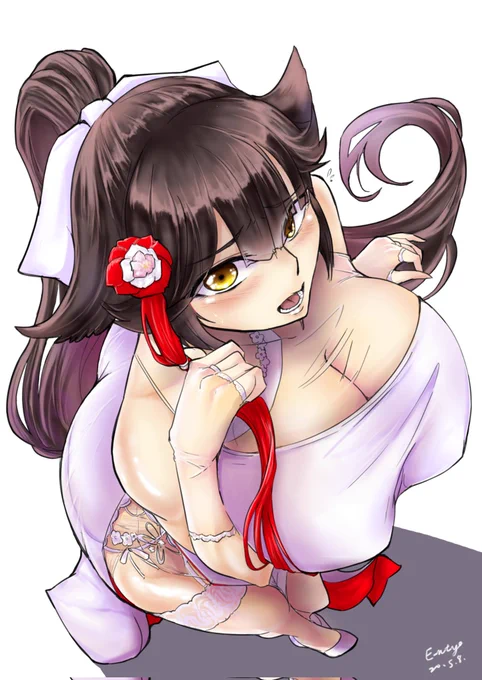 実は結構...高雄殿は描いてます 余燼高雄殿ドッグにお迎えしたいですねぇ...
