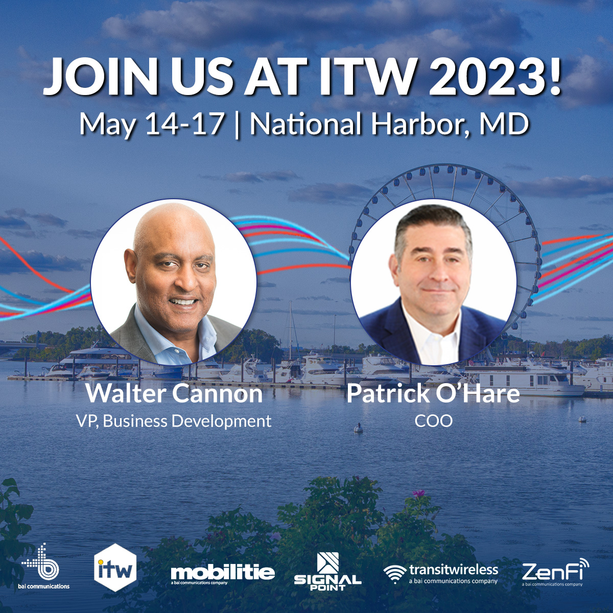 ZenFi Networks (@zenfi_networks) on Twitter photo Will you be at ITW on May 14-17 in MD? Meet with us and our sister companies <a href="/transitwireless/">Transit Wireless</a> & <a href="/mobilitie/">Mobilitie</a> (all 3 to soon be Boldyn Networks)! Let's discuss how we can help unlock the power of an interconnected future!
<a href="/ITW_Telecoms/">ITW - a techoraco brand</a>
#ITW2023 #ITW23 #InternationalTelecomsWeek Will you be at ITW on May 14-17 in MD? Meet with us and our sister companies <a href="/transitwireless/">Transit Wireless</a> & <a href="/mobilitie/">Mobilitie</a> (all 3 to soon be Boldyn Networks)! Let's discuss how we can help unlock the power of an interconnected future!
<a href="/ITW_Telecoms/">ITW - a techoraco brand</a>
#ITW2023 #ITW23 #InternationalTelecomsWeek