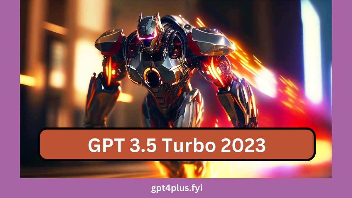 Gpt4Plus's tweet image. GPT 3.5 Turbo, an advanced AI language model that revolutionizes the world of natural language processing. Explore its features, benefits, and frequently asked questions in this comprehensive article.Introduction

In today&apos;s digital era, artificial

gpt4plus.fyi/gpt-3-5-turbo-…