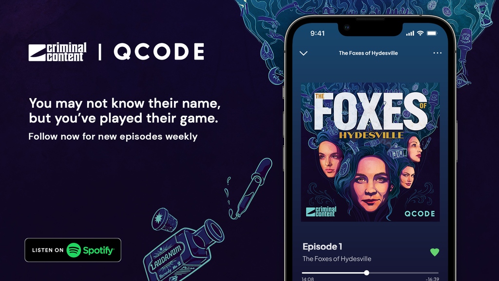 If you like Succession and séances... #TheFoxesofHydesville is going to be your next obsession. Listen free today to this new audio thriller starring Carey Mulligan, Mckenna Grace, Chrissy Bructaco & Phoebe Tonkin @spotifypodcasts open.spotify.com/show/0TaLXEFfS…