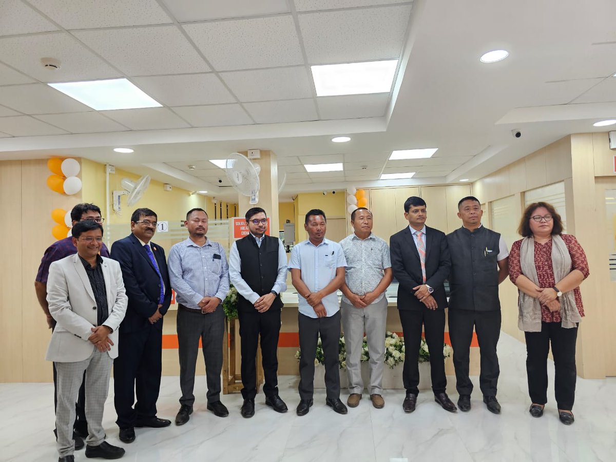 Bank of Baroda branch was inaugurated today at Athibung town of Peren District by Deputy Commissioner, Peren Shri Vineet Kumar, IAS. With this, all blocks of Peren District are now 'banked' <a href="/CmoNagaland/">CMO Nagaland</a> <a href="/NagalandCS/">DrJ_Alam</a> <a href="/vineet_ias/">Vineet Kumar</a> <a href="/dipr_nagaland/">DIPR Nagaland</a> <a href="/MyGovNagaland/">MyGov Nagaland</a>  <a href="/bankofbaroda/">Bank of Baroda</a> #Peren