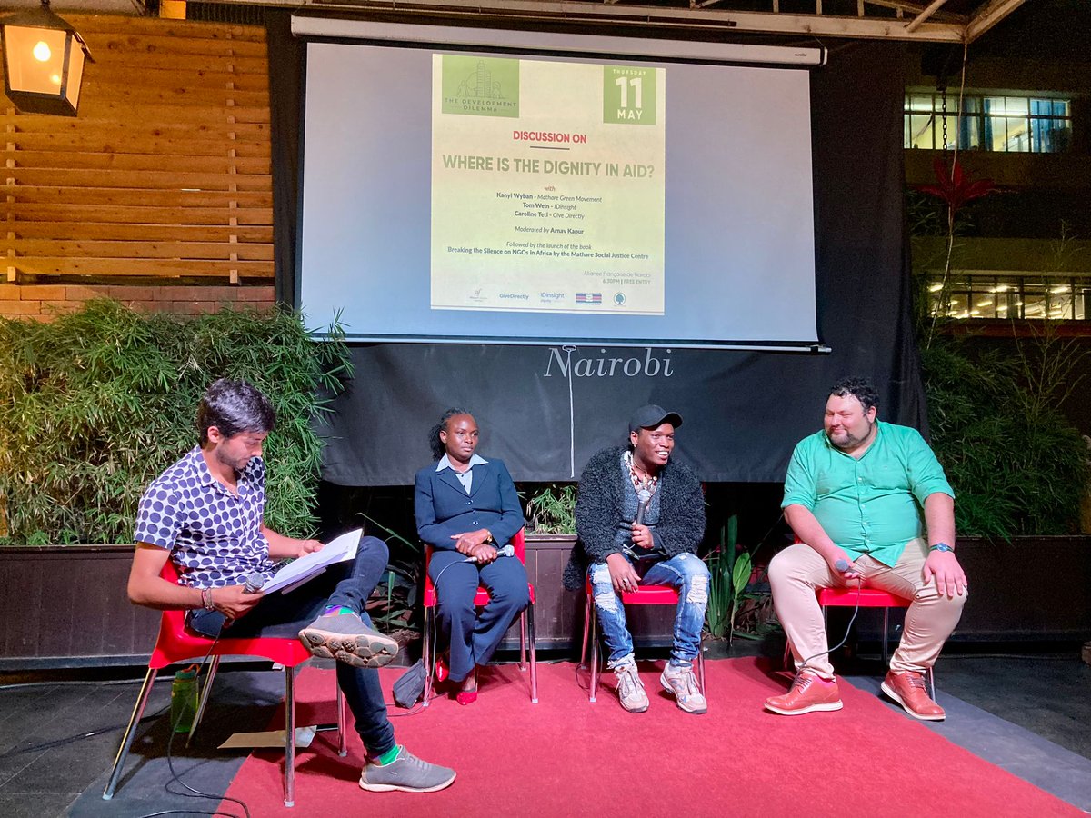 wybanmusic's tweet image. I had a lovely chat with @tom_wein &amp;amp; @caroline_teti last night, organized by Arnav Kapur of the @dev_dilemma. We unpacked the place of dignity in aid, the ways in which indignity manifests and how institutions can better their programs to include more dignity and implement it.