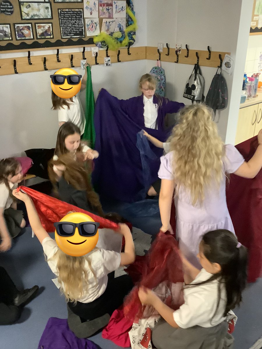 Today in Science we explored different materials and grouped them into translucent, transparent and opaque. We then chose which material would make the best curtain, we decided on an opaque cotton material 😊<a href="/PrimaryElaine/">Elaine Primary</a>