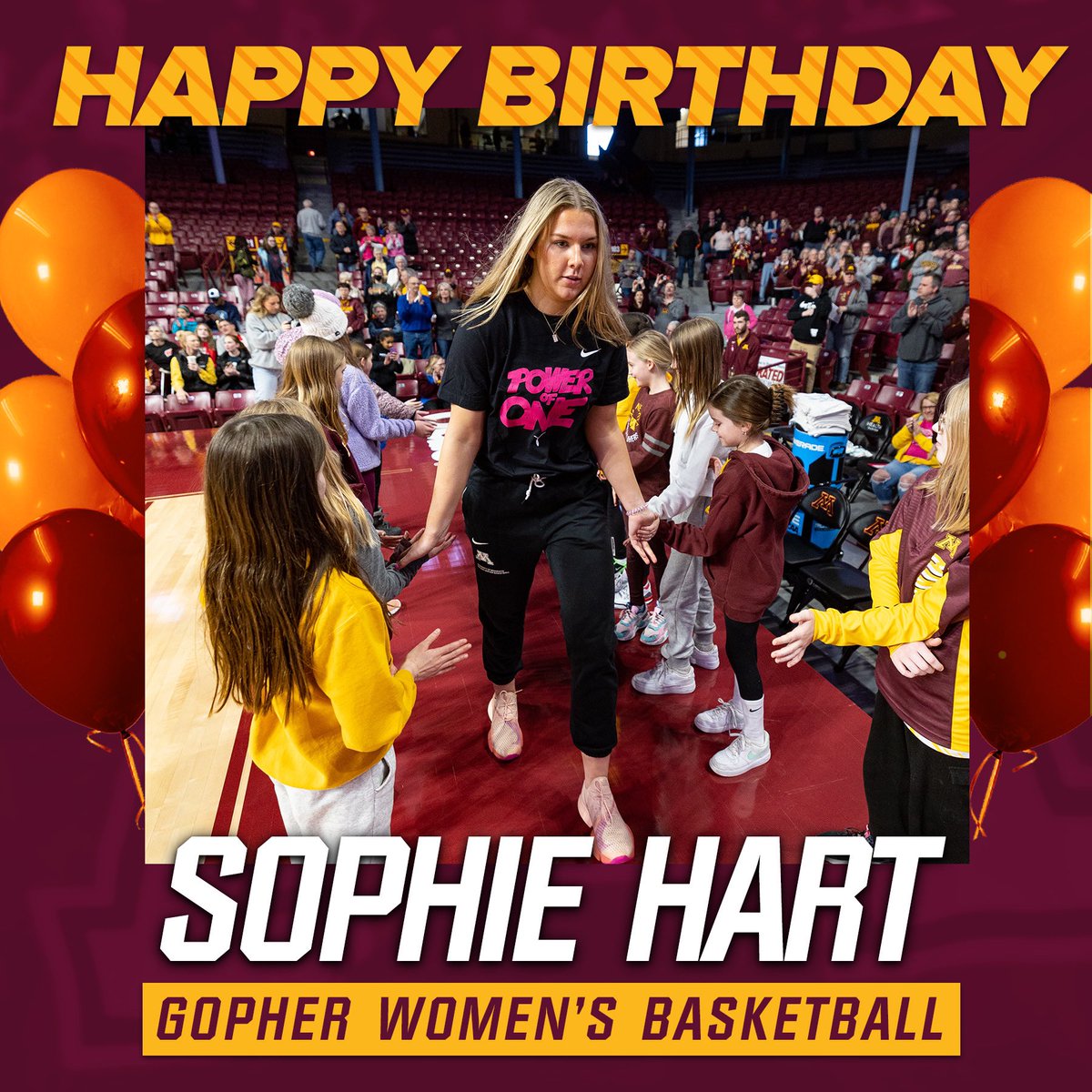 Happy Birthday Soph! 

Can’t wait to see the Farmington, Minn., native suit up for the #Gophers this season 🤩 #SkiUMah
