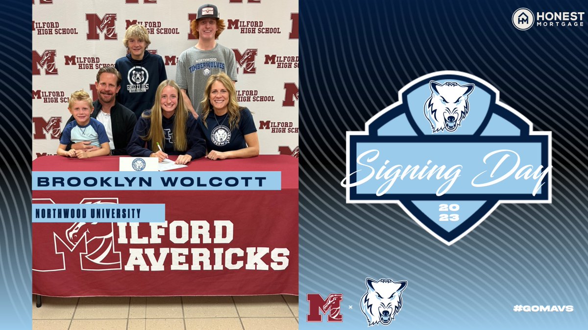 MilfordSport's tweet photo. @LakesVC @BruceMaverick @MavPack14 @HTLSports GIRLS TRACK &amp; FIELD | Brooklyn Wolcott is excited to continue her track career as She is headed to Northwood University! #GoMavs https://t.co/4EaQrnZxy2