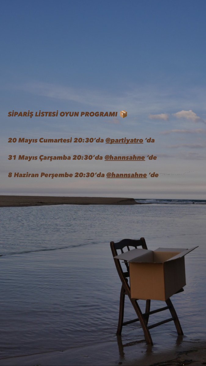 FactTiyatro's tweet photo. Bu sezonun son oyunları.
Bilet almak için @tiyatrolarcomtr https://t.co/Vm0VY2cW6c