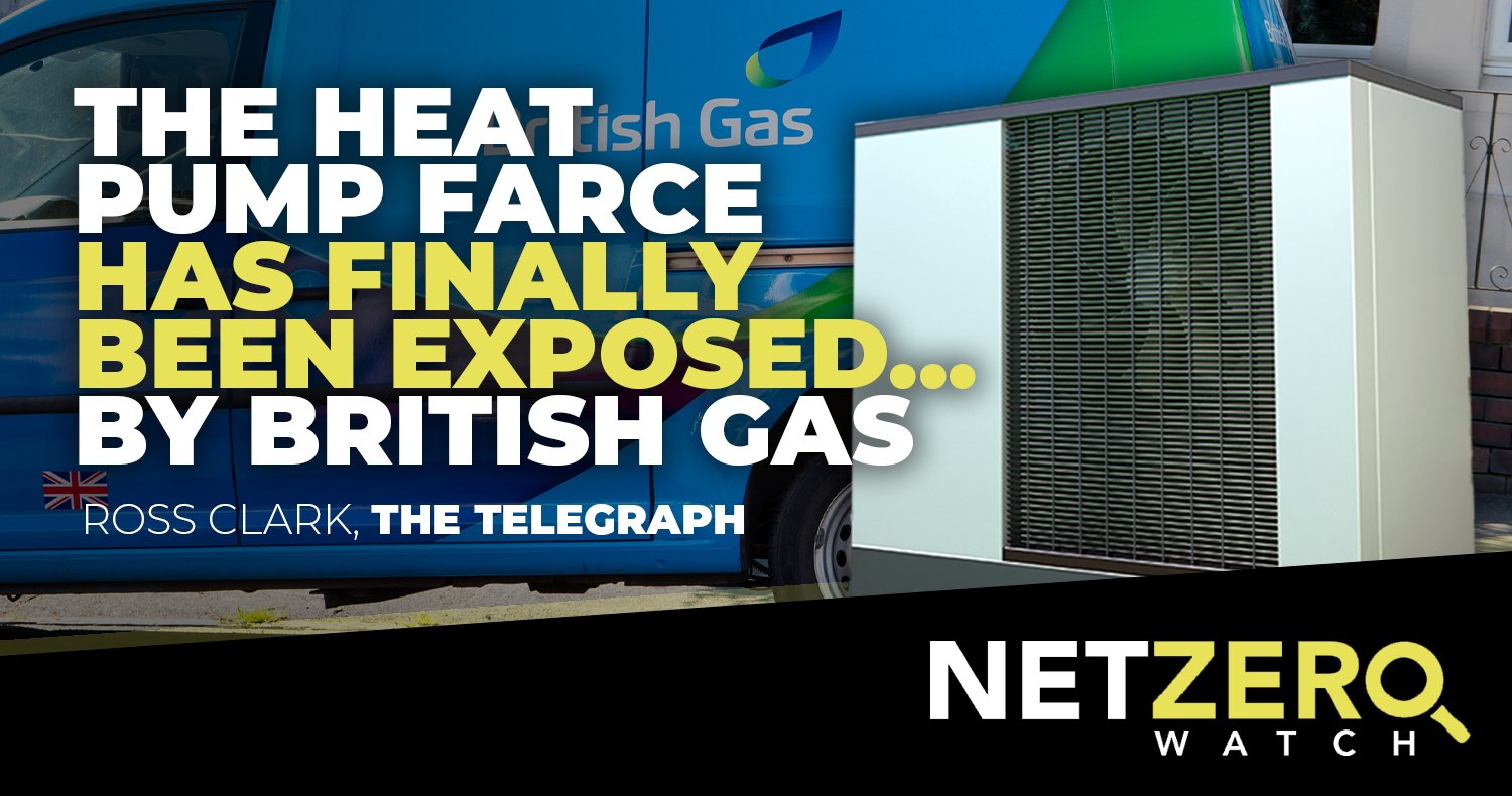 Net Zero Watch on X: “British gas says it will only agree to install a heat  pump if it is convinced that it will get the property up to a target  temperature