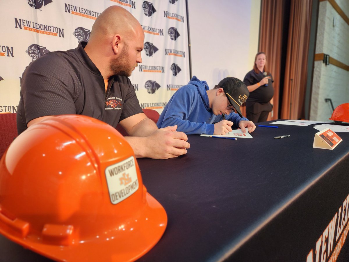 Innerphasevideo's tweet photo. Excited to record highlights of today's ceremony at New Lexington High School honoring the Workforce Development graduates and athletes! Congrats to all! https://t.co/5HmNy7h1pX