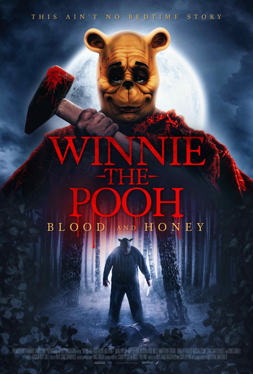 WINNIE THE POOH: BLOOD AND HONEY
Adventures and merriment have come to an end, Christopher Robin has left Pooh and Piglet to fend for themselves. It's not long before their bloody rampage begins.
#WinnieThePoohBloodAndHoney #horrormovie #horrormoviesandchill #horror