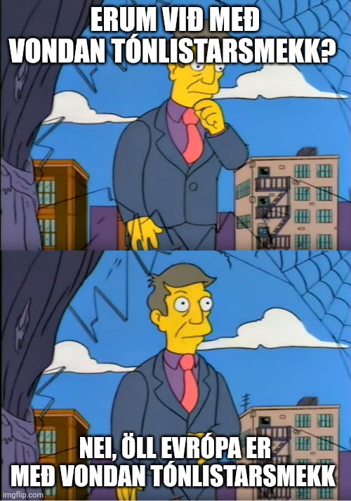 Íslendingar eftir gærdaginn #12stig