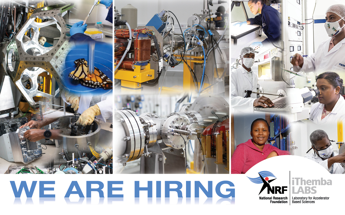 NRF_News's tweet photo. NRF-iThemba LABS has a job opportunity for a Senior Research Scientist in Cape Town. Please follow this link to the NRF's Recruitment Portal to apply/learn more: https://t.co/cHxATzBv62. Deadline: 16 May 2023

@iThembaLABSCape https://t.co/UfvMtnJQ8k