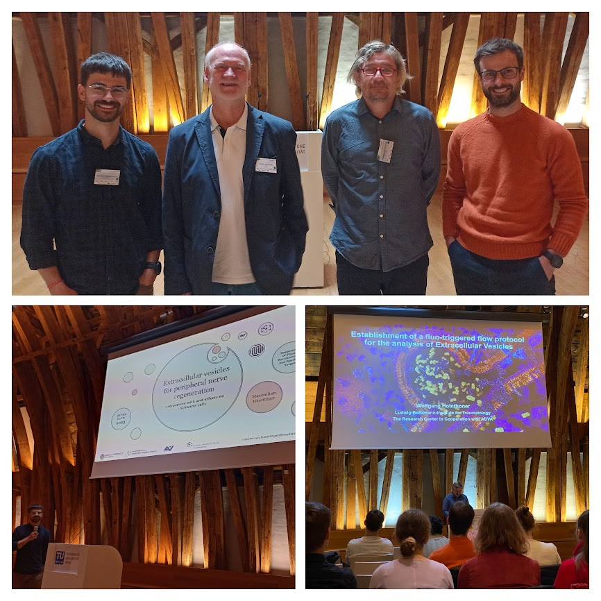 ASEV_Austria's tweet image. ASEV goes #hyperflow! #EV analysis by flow cytometry? More questions than answers, like good science should be 😎Thank you, @SpittlerAndreas (our honourary president) for organizing this great meeting at @tuvienna @IsevComms