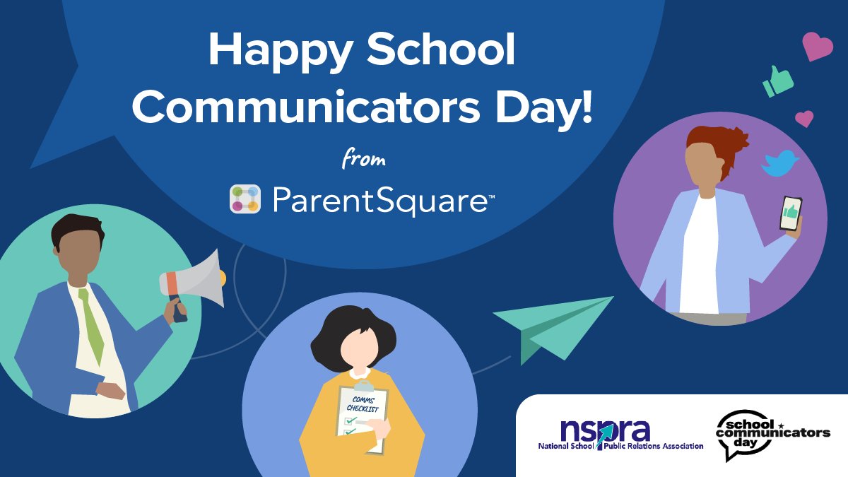We join the <a href="/NSPRA/">NSPRA</a> in celebrating School Communicators Day! Our support and thanks go out to school communications professionals who keep families informed and engaged, year round. #schoolpr