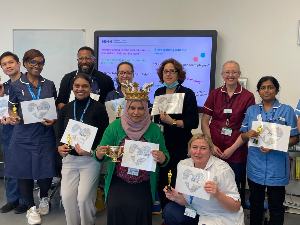 NIHR Imperial Clinical Research Facility (@imperialcrf) on Twitter photo Happy International Nurses Day!
Our Nurses and our Great British Bake Off winner 😀 #IND2023 <a href="/NIHRresearch/">National Institute for Health and Care Research</a> Happy International Nurses Day!
Our Nurses and our Great British Bake Off winner 😀 #IND2023 <a href="/NIHRresearch/">National Institute for Health and Care Research</a>