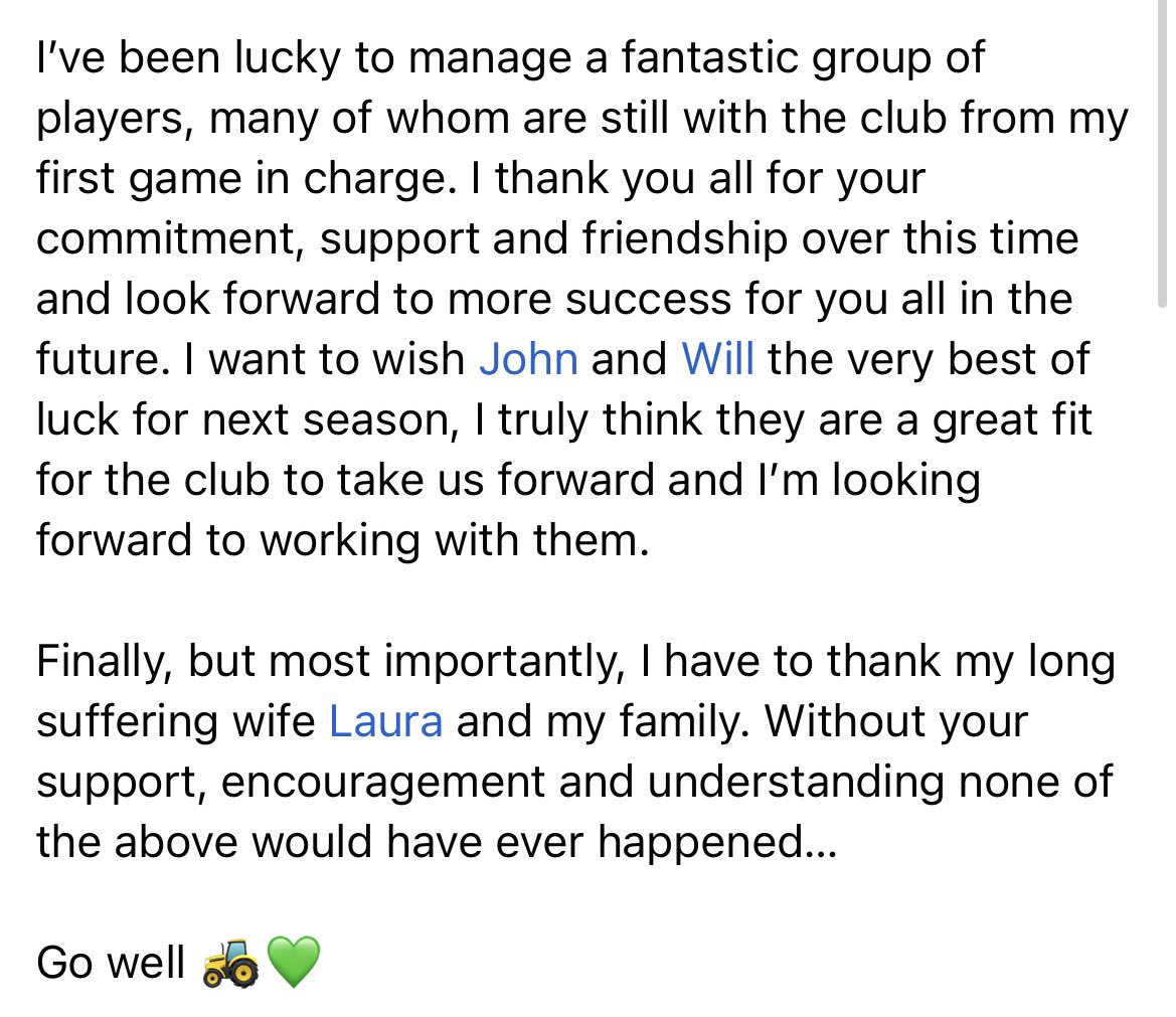 It’s been emotional… #upthecotts