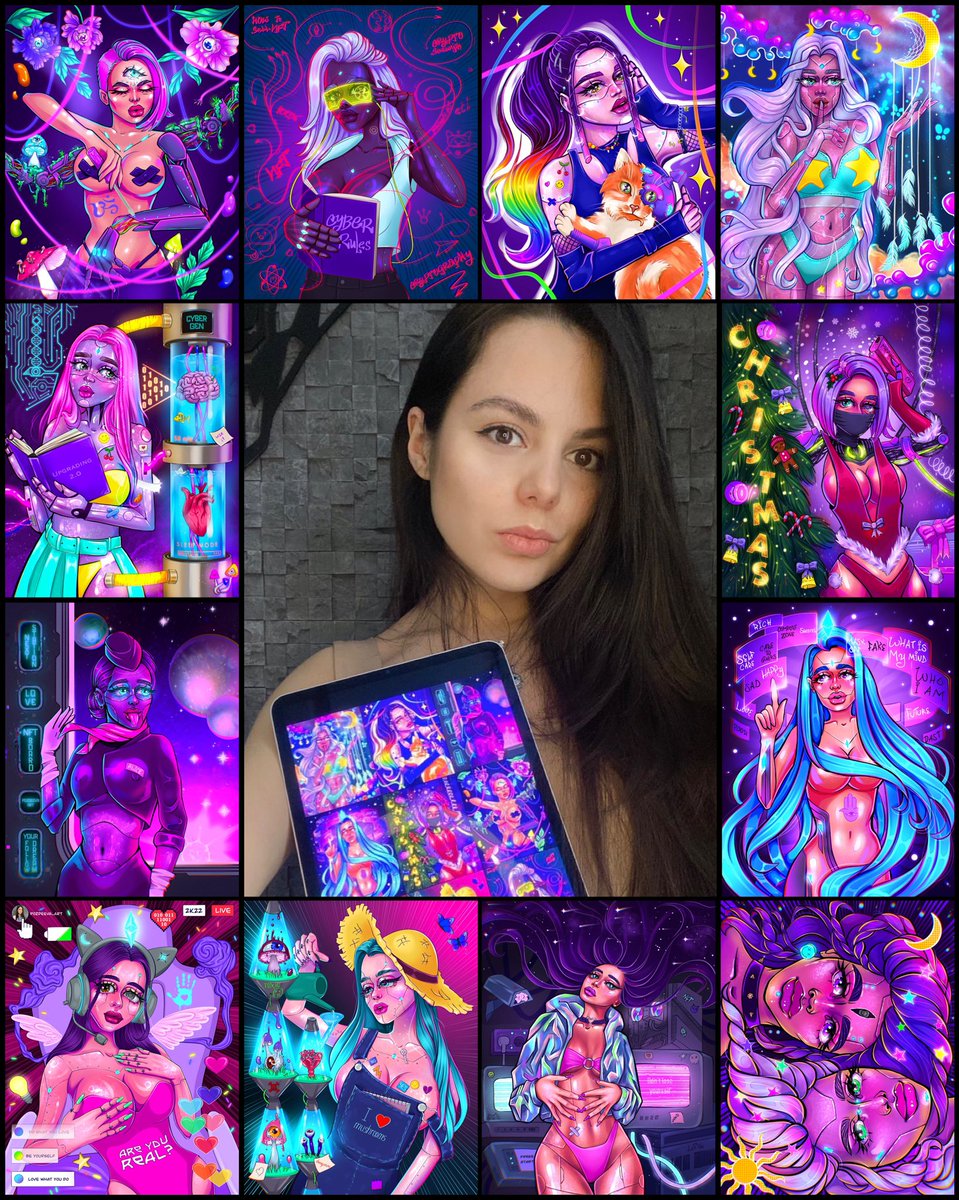🔥WOW🔥GAS IS LOW🔥

This means that you have a good opportunity to support your favorite artists🥰

I want to remind you about my collection CYBER GEN💜
💸Price 0.05 - 0.08 ETH 💸

Grab your cyber beauty🦾

Link ⬇️
