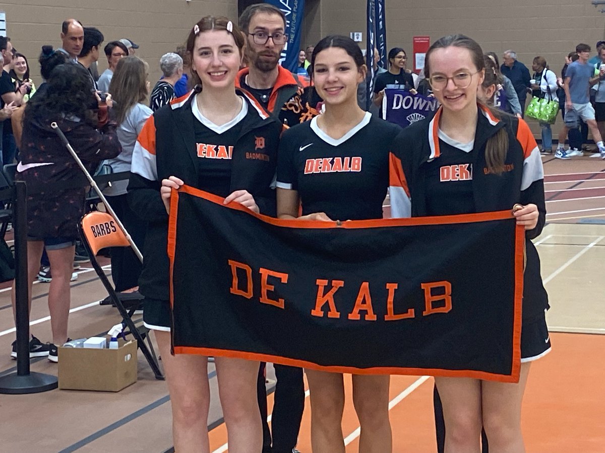 We're so excited to be hosting the IHSA state badminton tournament here at DHS! Good luck, <a href="/DekalbBadminton/">DeKalb Badminton</a>! 🏸