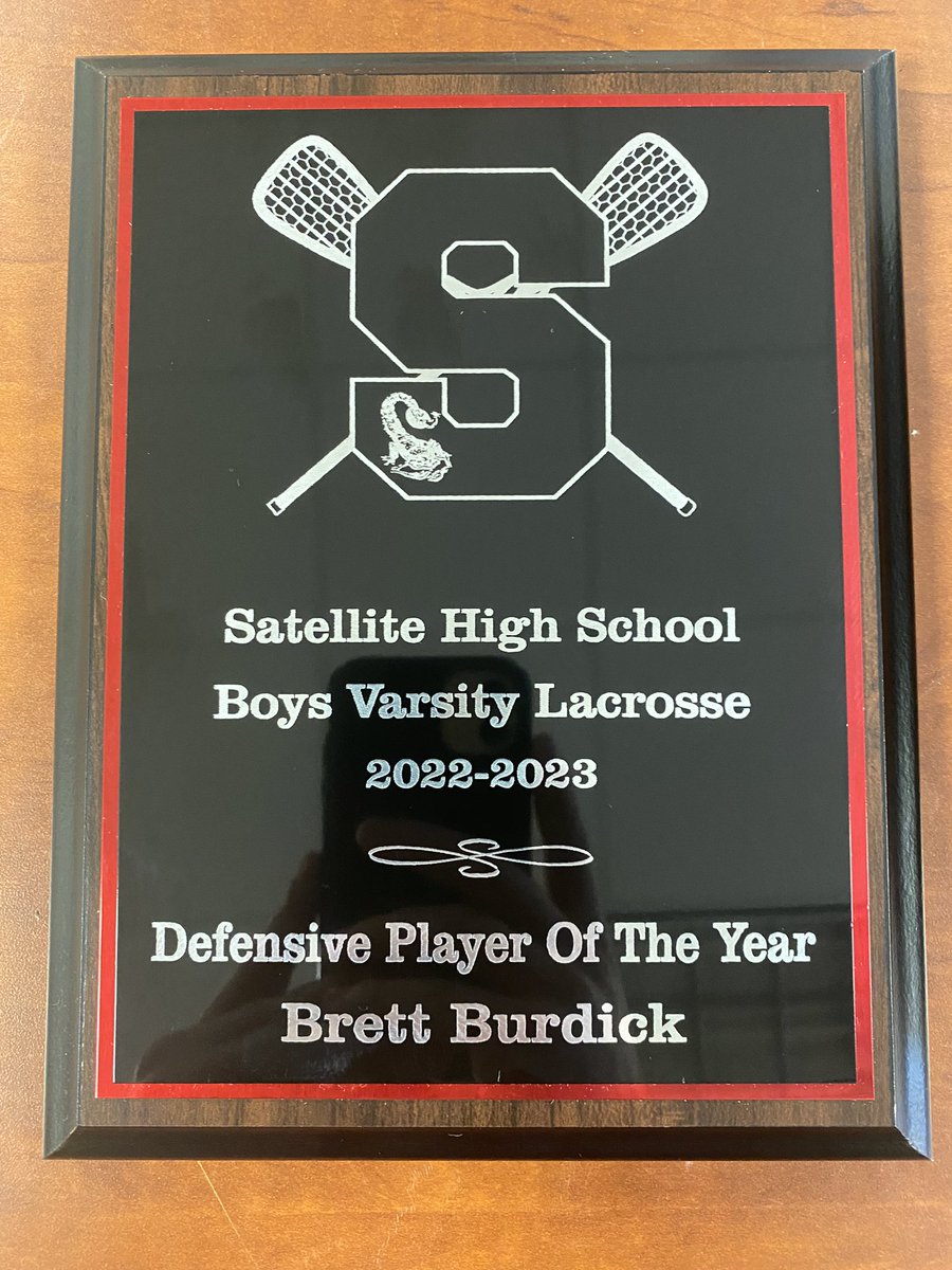 Beyond honored for this award I received this year from my senior season banquet which was voted on by the coaches. Thank you <a href="/scorplax/">Satellite Lacrosse</a> I couldn’t be more grateful. <a href="/TMUMensLacrosse/">Thomas More Men’s Lacrosse</a> <a href="/SeanMcG413/">Sean McGinnis</a> <a href="/CoachOblong/">Tyler</a>