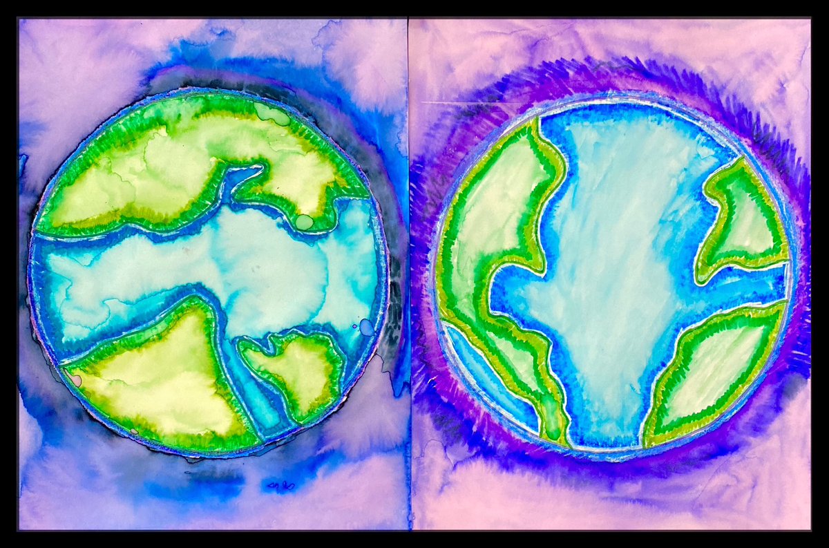 Earth Day is everyday! Grade 3 talked about ways to protect our planet while making these fantastic Earths…. #lesltps #ltps #EarthDay2023 #elementaryart #art @MNLockett